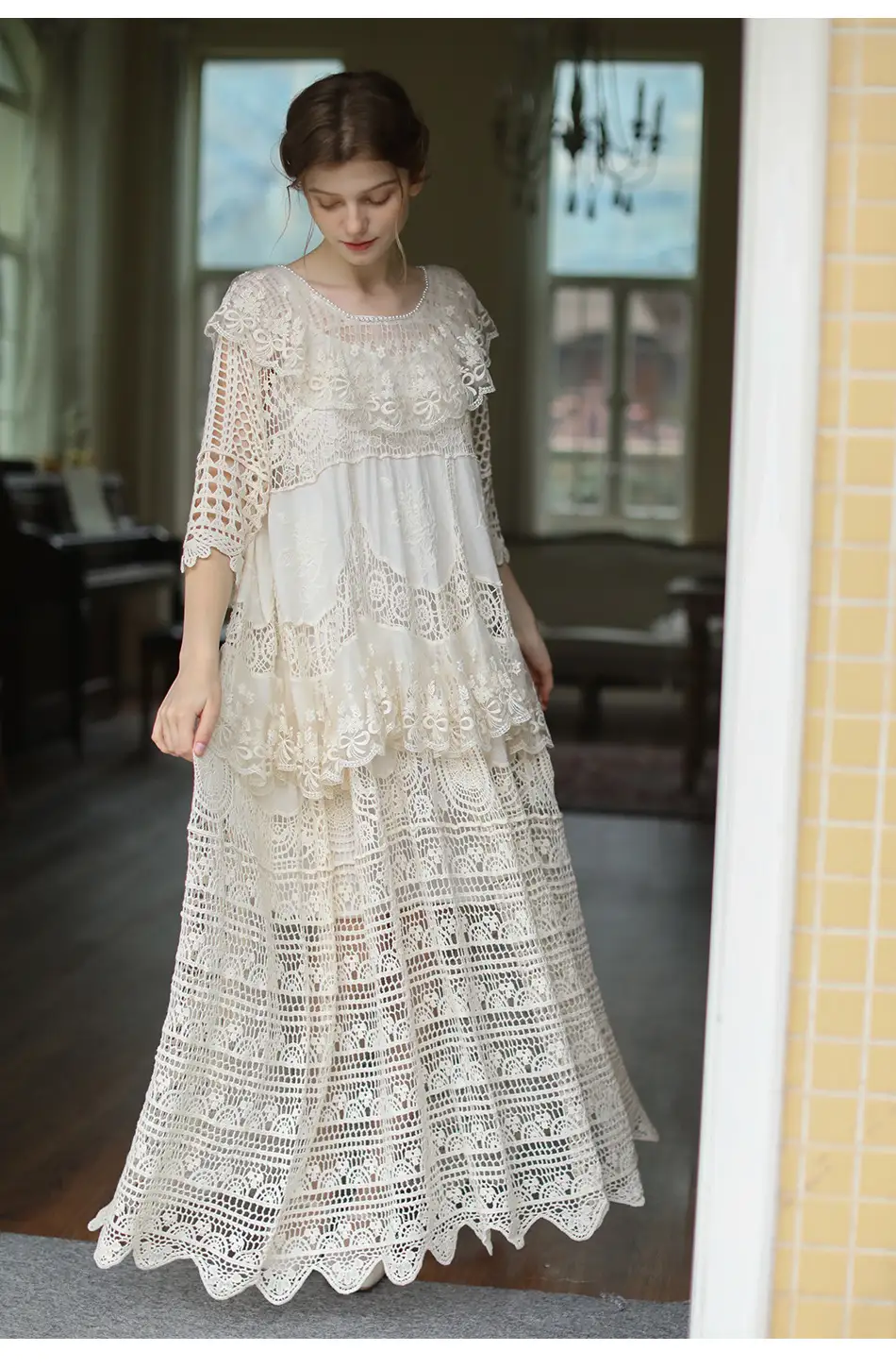 Water-Soluble Cotton Dress Style 1